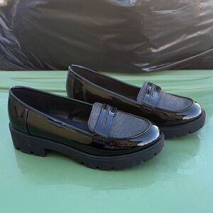 Elegant Black Patent Leather Loafers